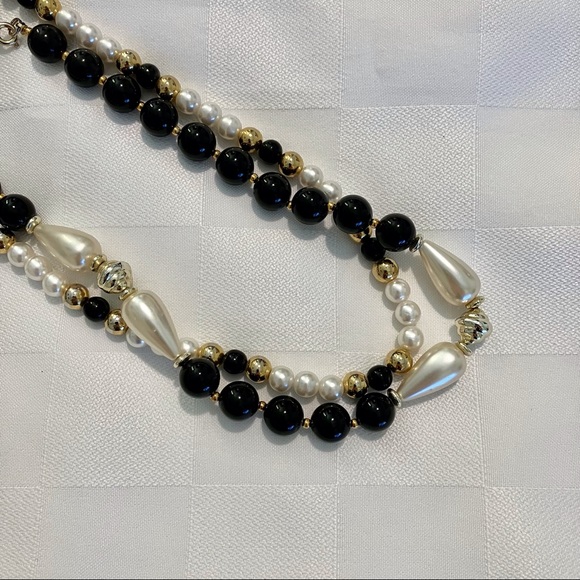Pearl Beaded Necklaces, Set of 2 - Picture 2 of 7